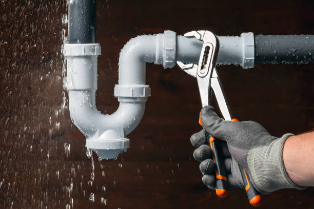 Professional Drain Cleaning technician working in Meadows Of Dan, VA